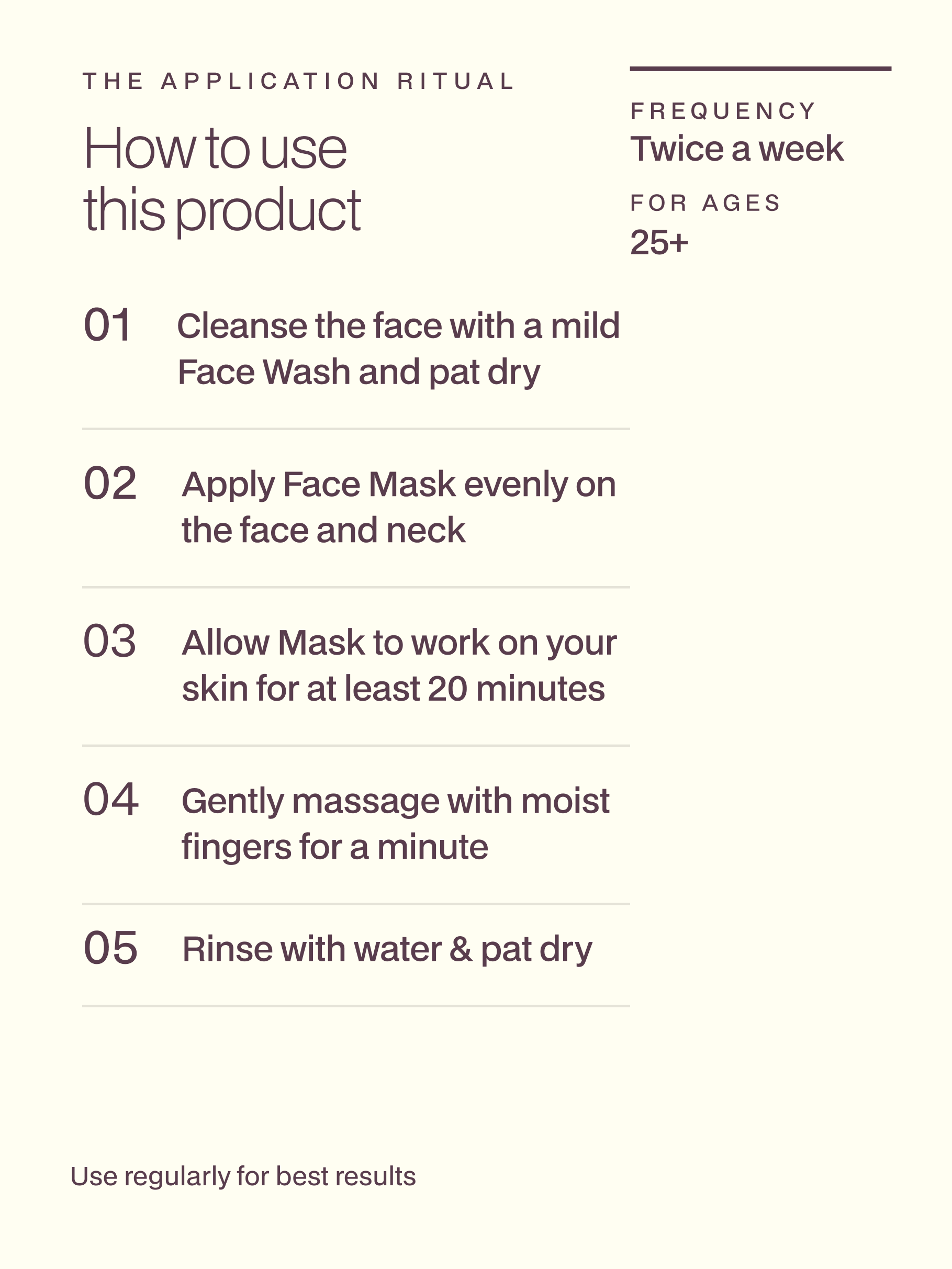 Age Defying Face Mask