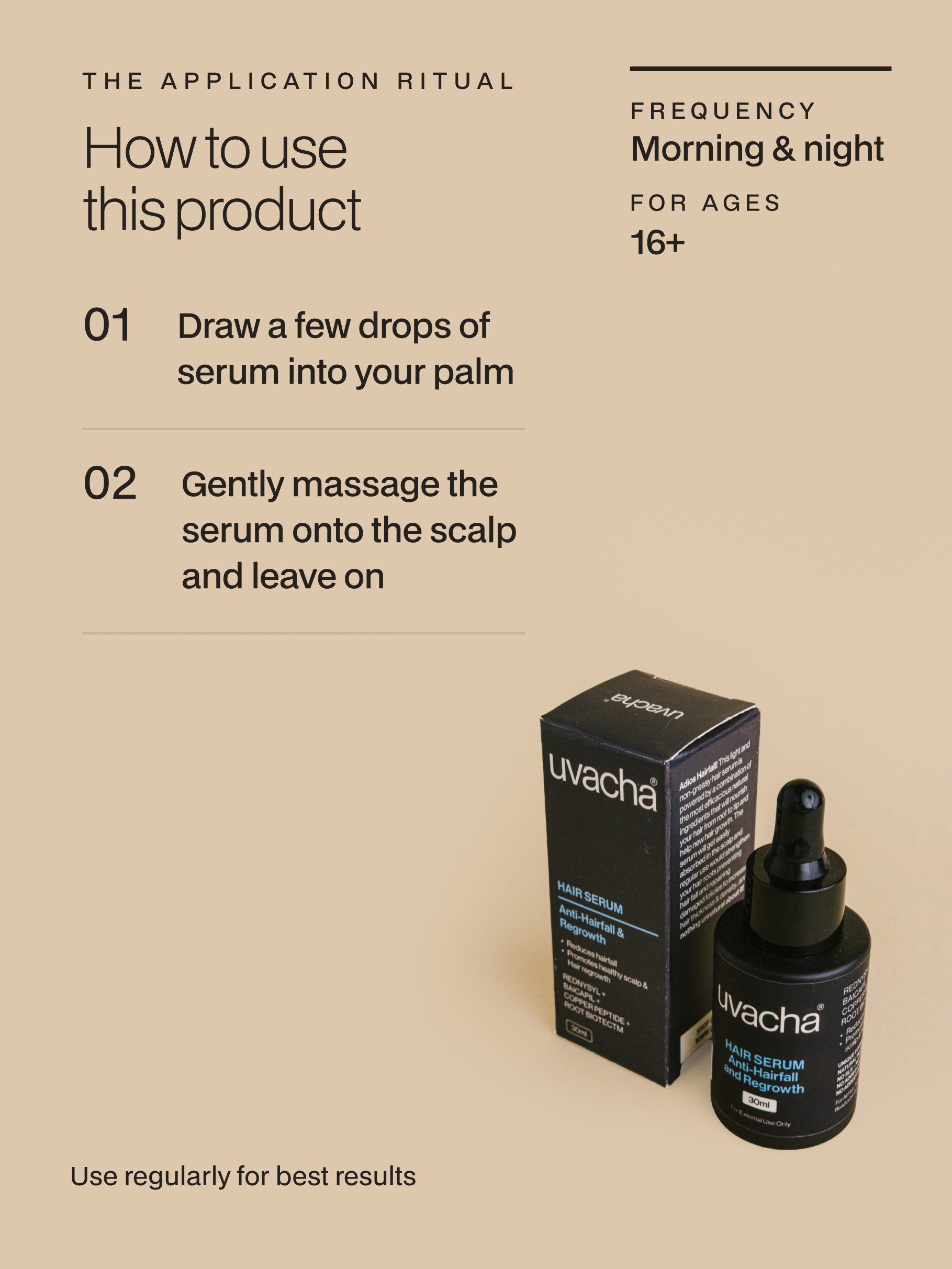 Anti-Hairfall and Regrowth Hair Serum