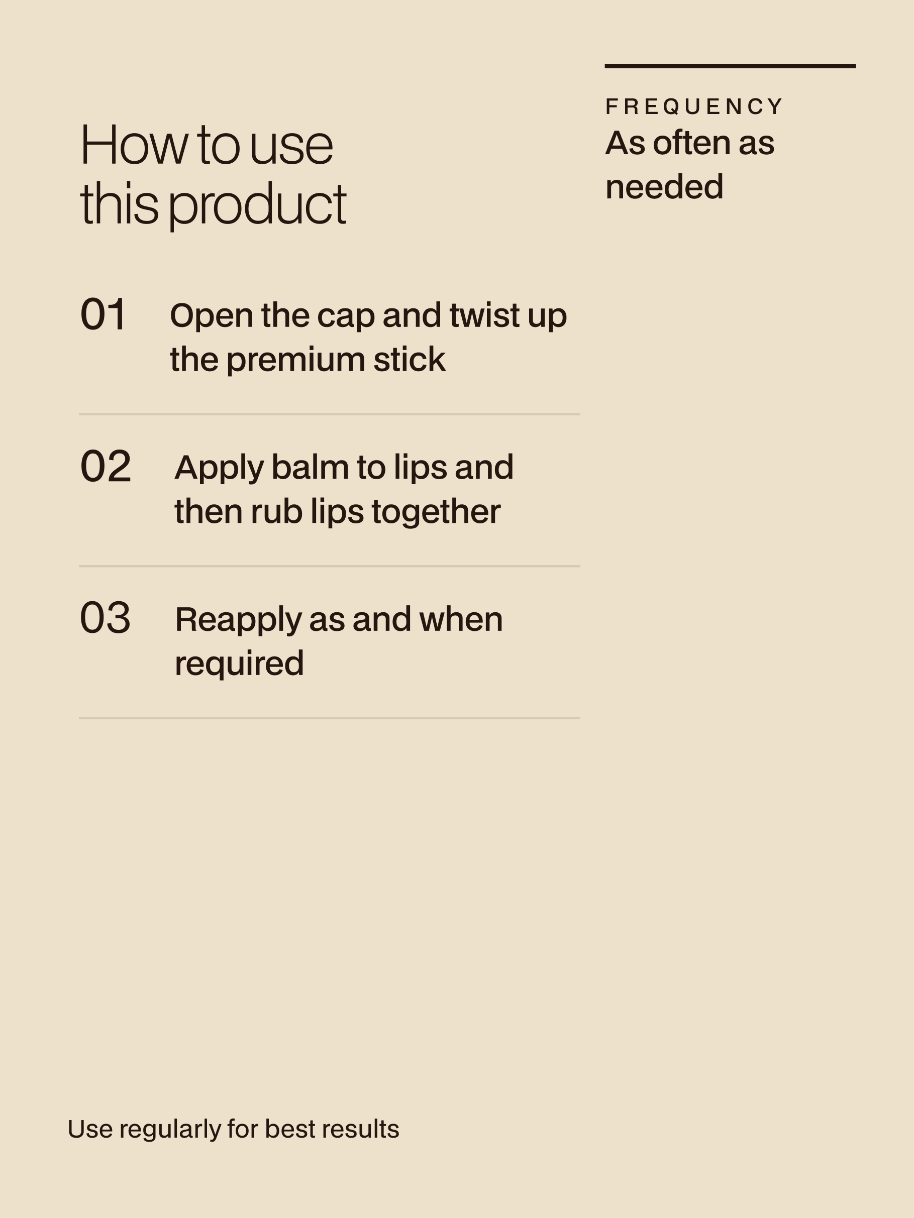 LIP BALM - Coffee
