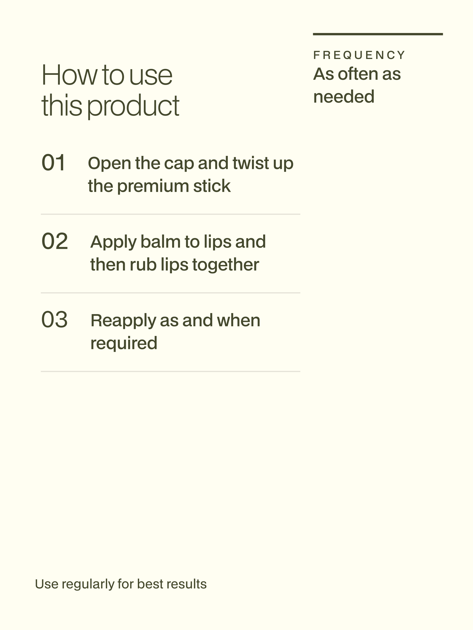 LIP BALM – Cucumber Mint