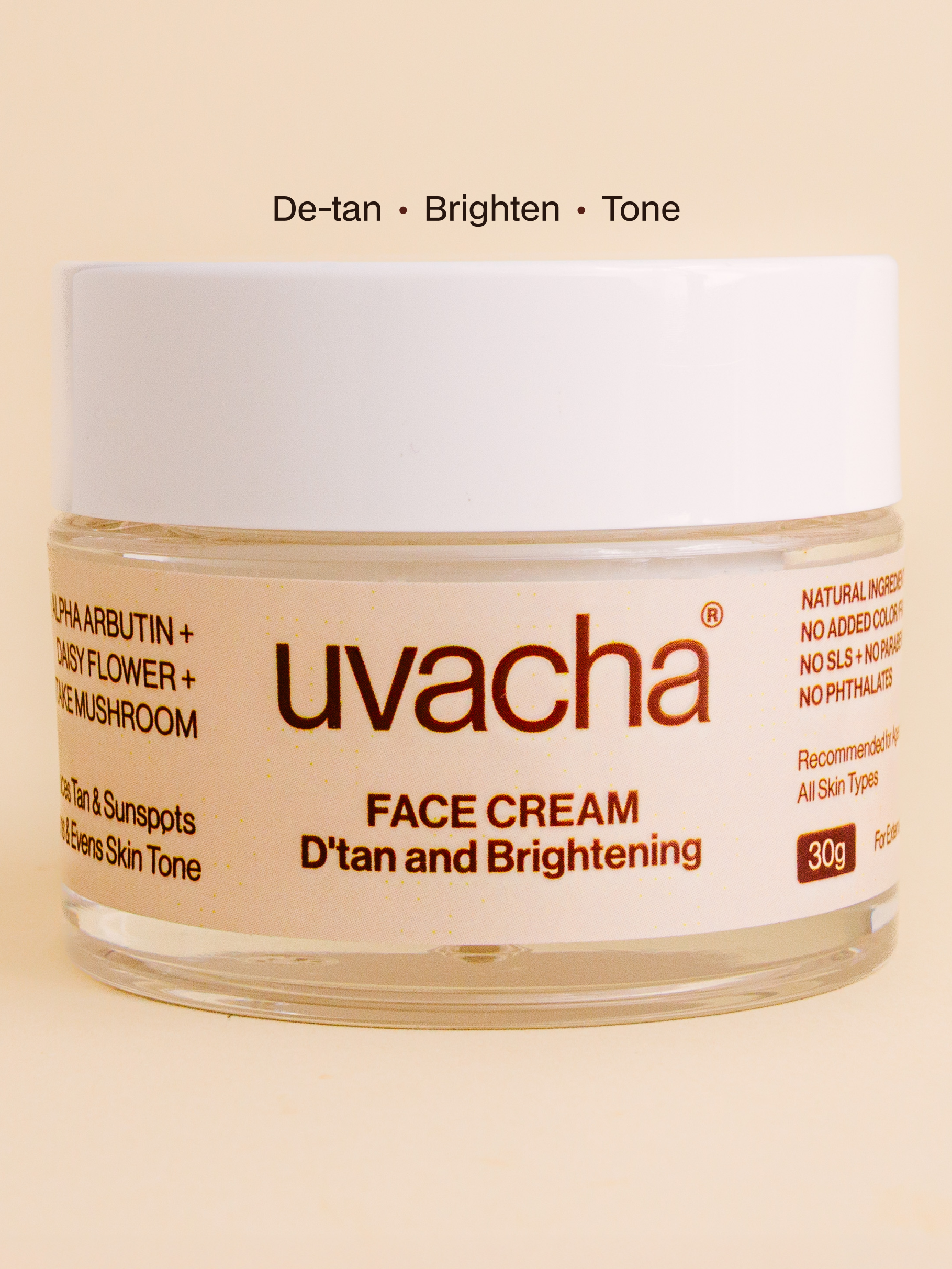 D’Tan and Brightening Face Cream