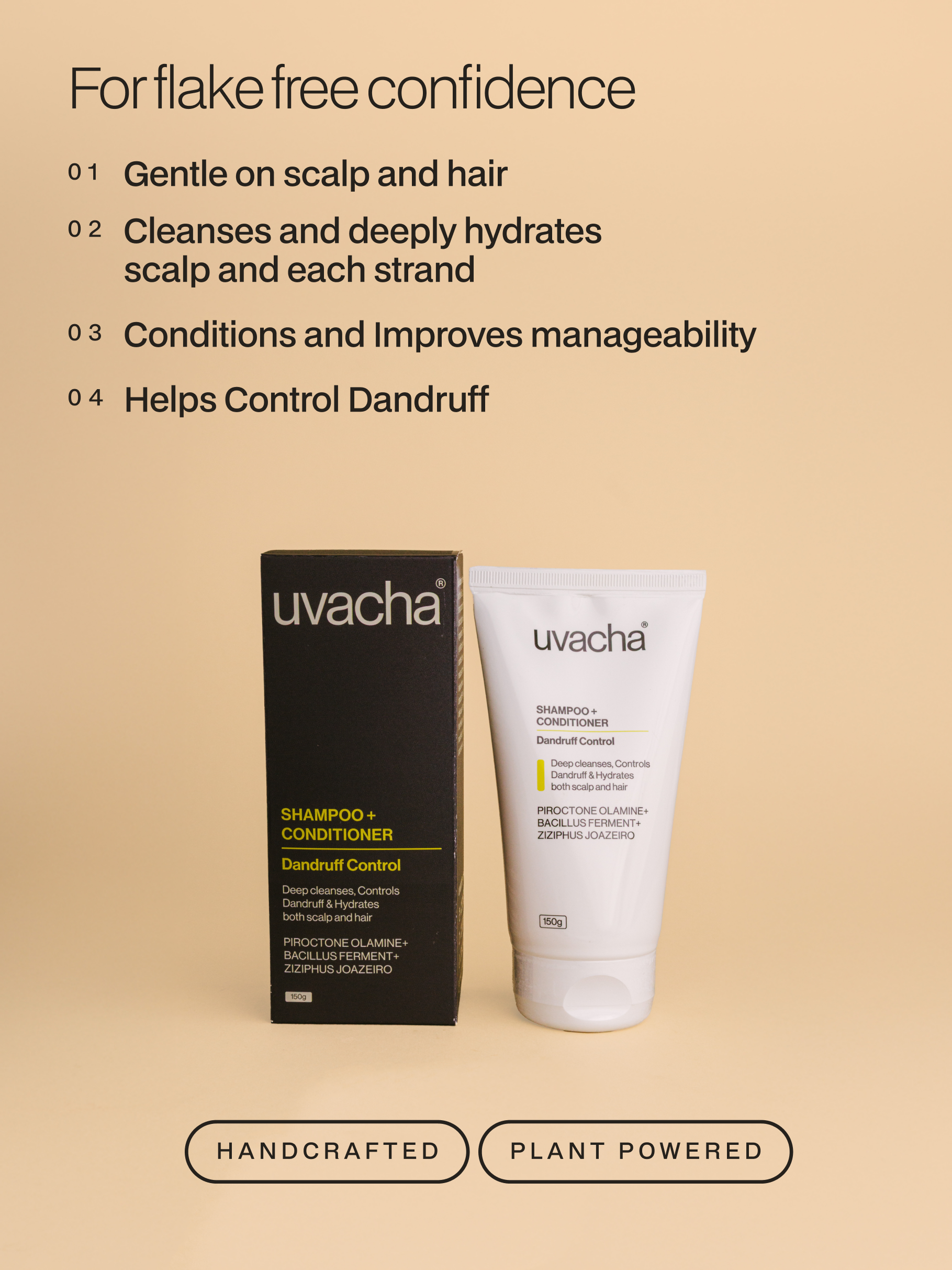 Dandruff Control Shampoo + Conditioner