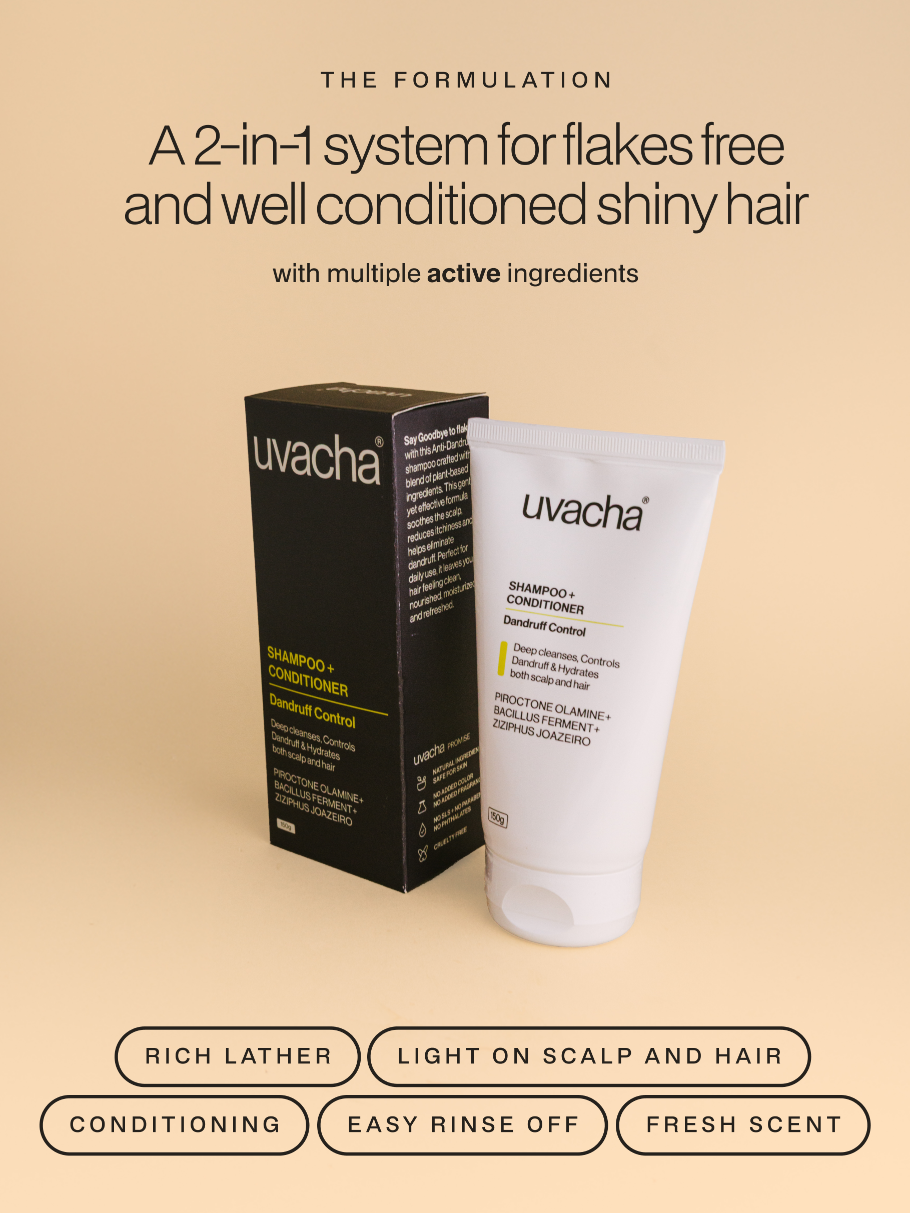 Dandruff Control Shampoo + Conditioner
