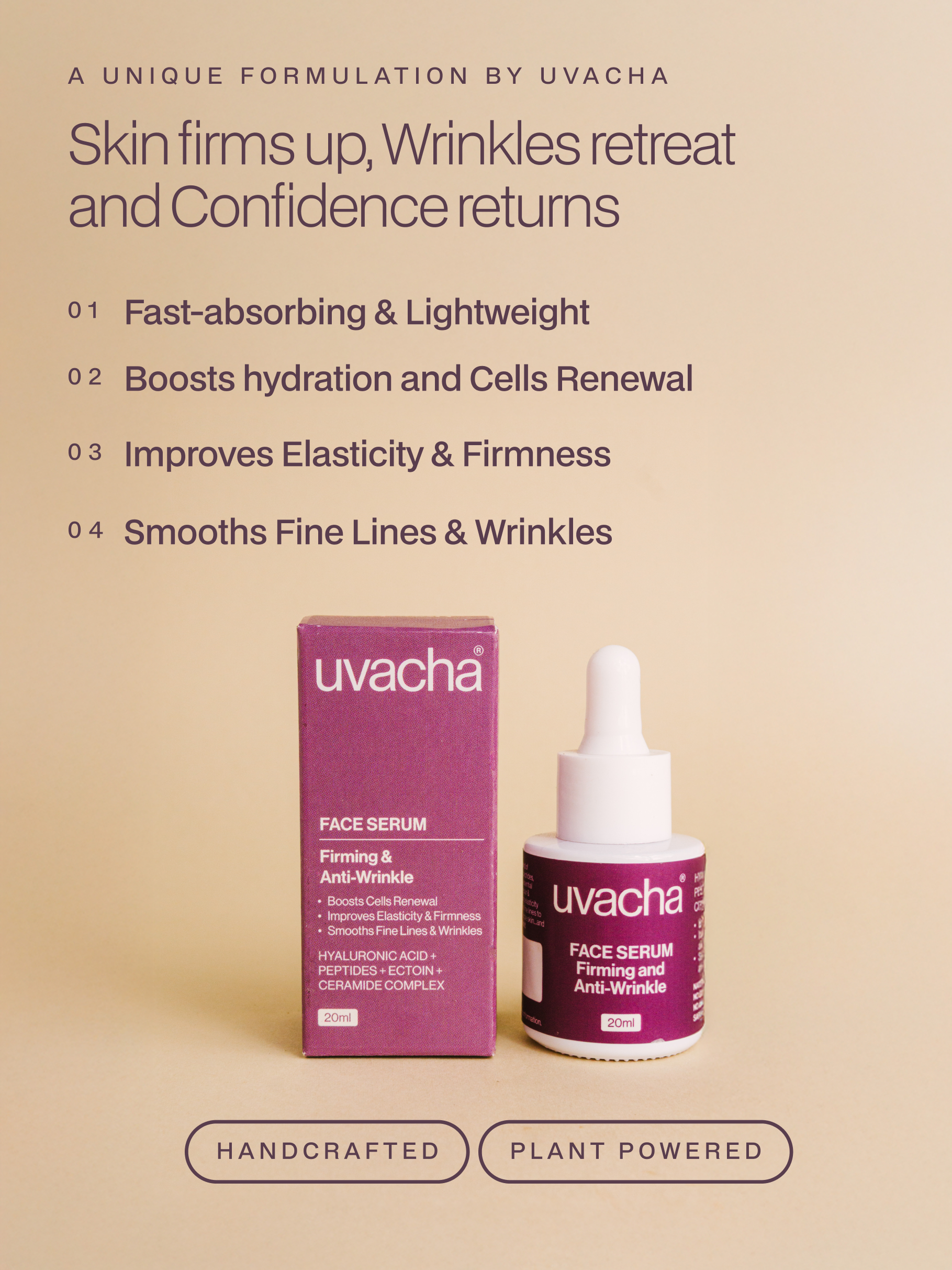 Firming and Anti-Wrinkle Face Serum