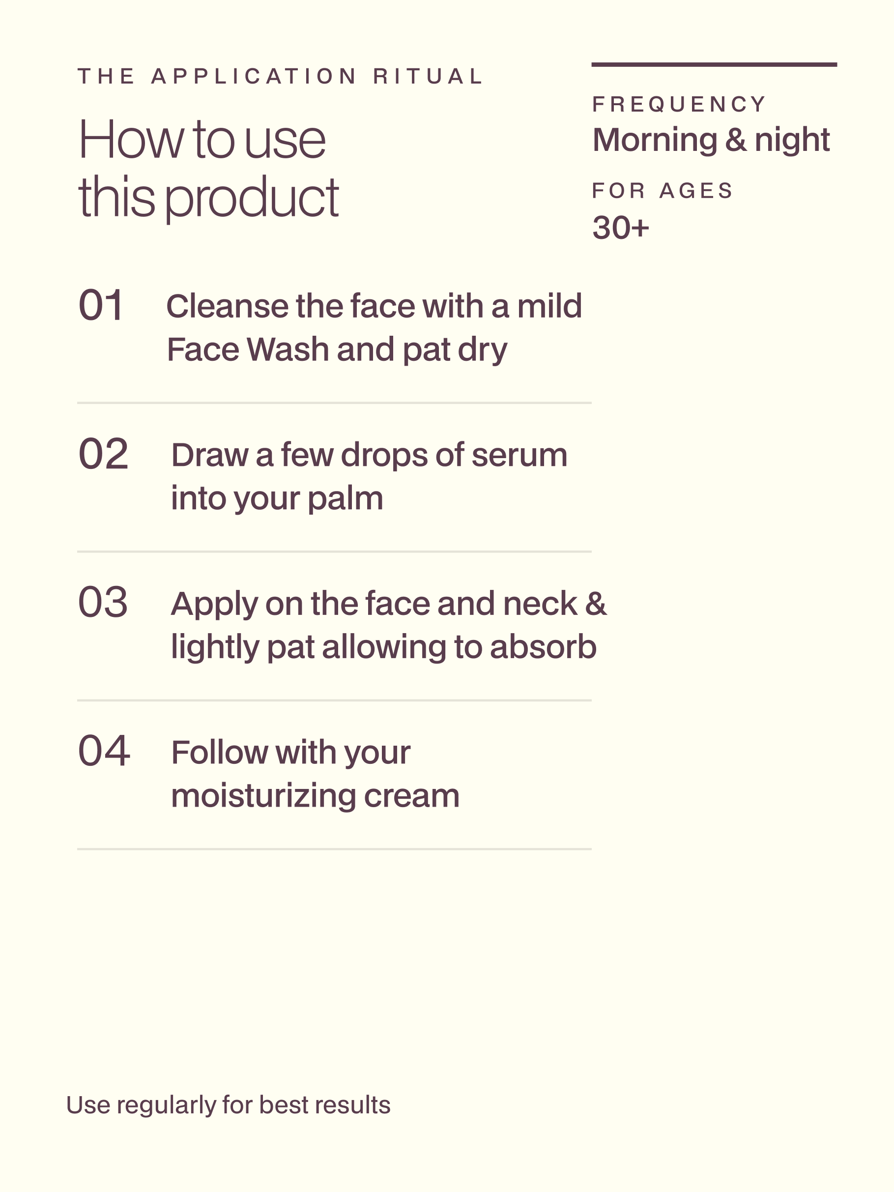Firming and Anti-Wrinkle Face Serum