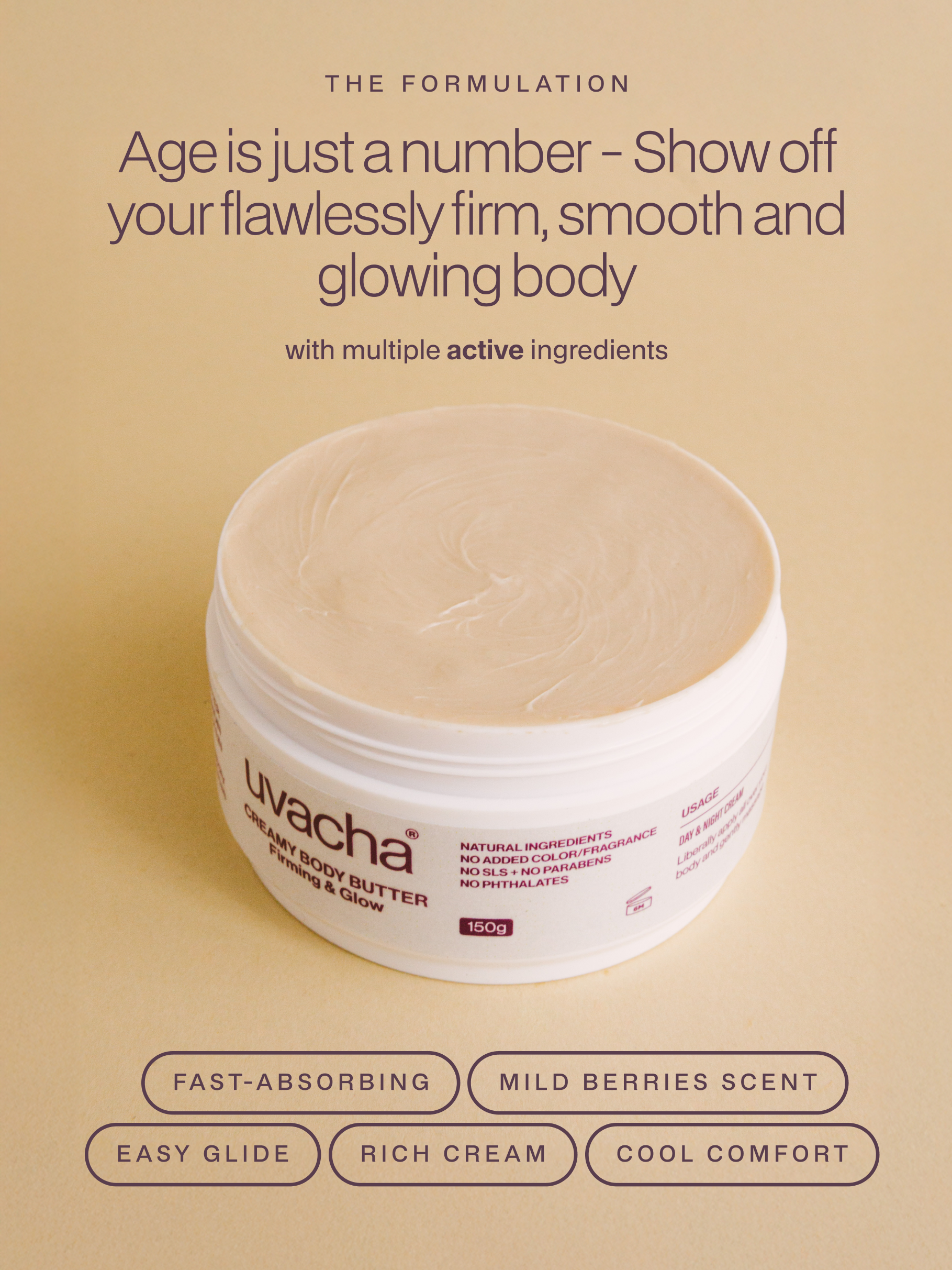 CREAMY BODY BUTTER - Firming and Glow