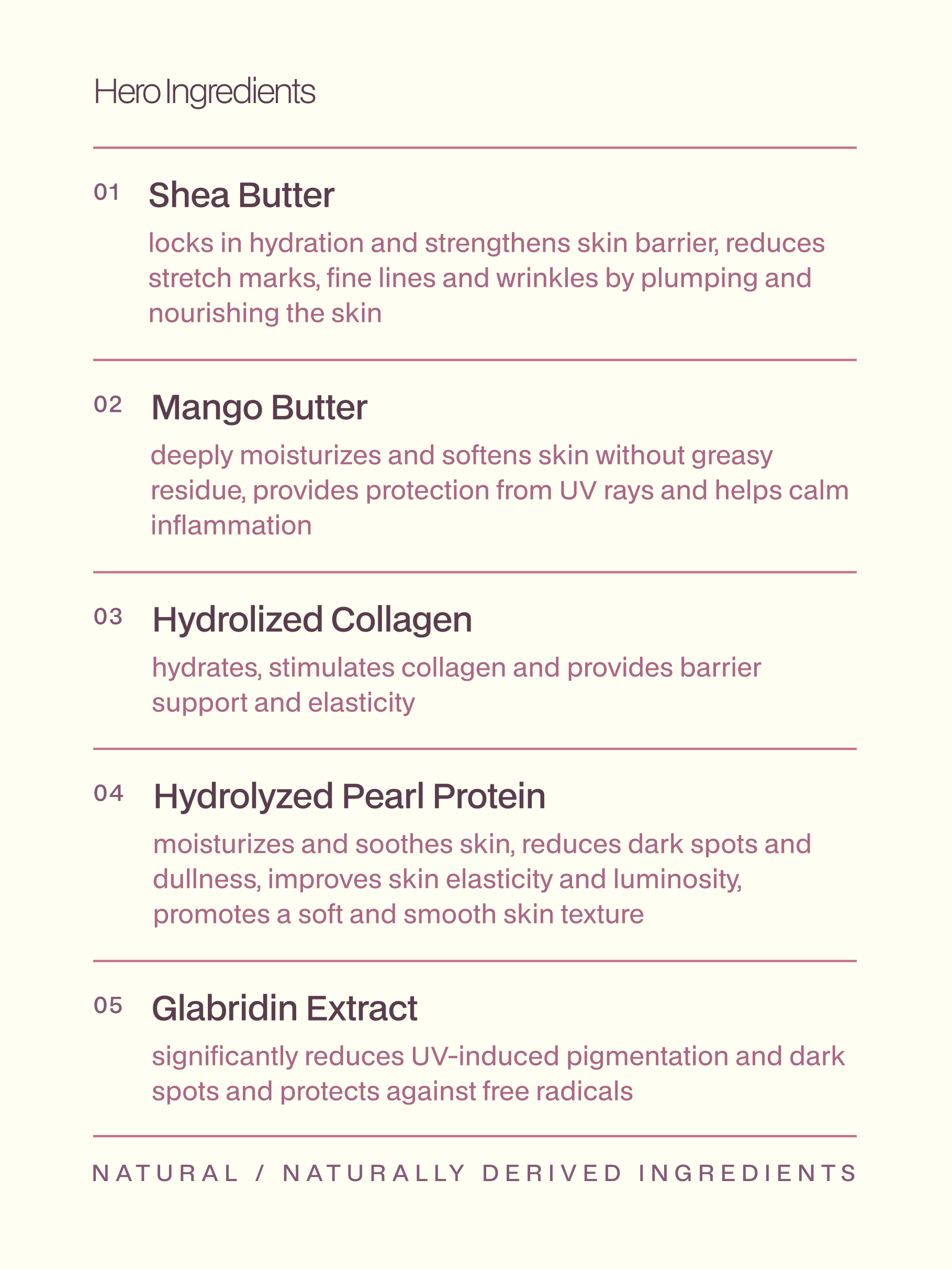 CREAMY BODY BUTTER - Firming and Glow