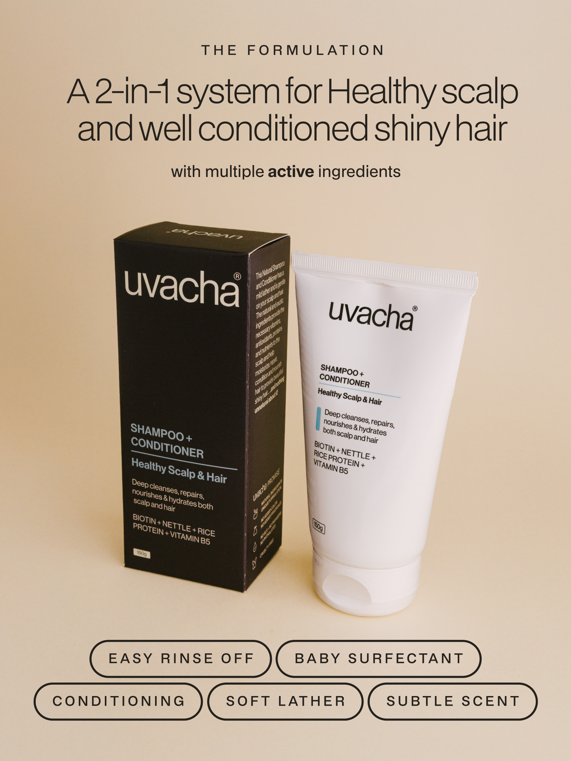 Healthy Scalp and Hair Shampoo + Conditioner