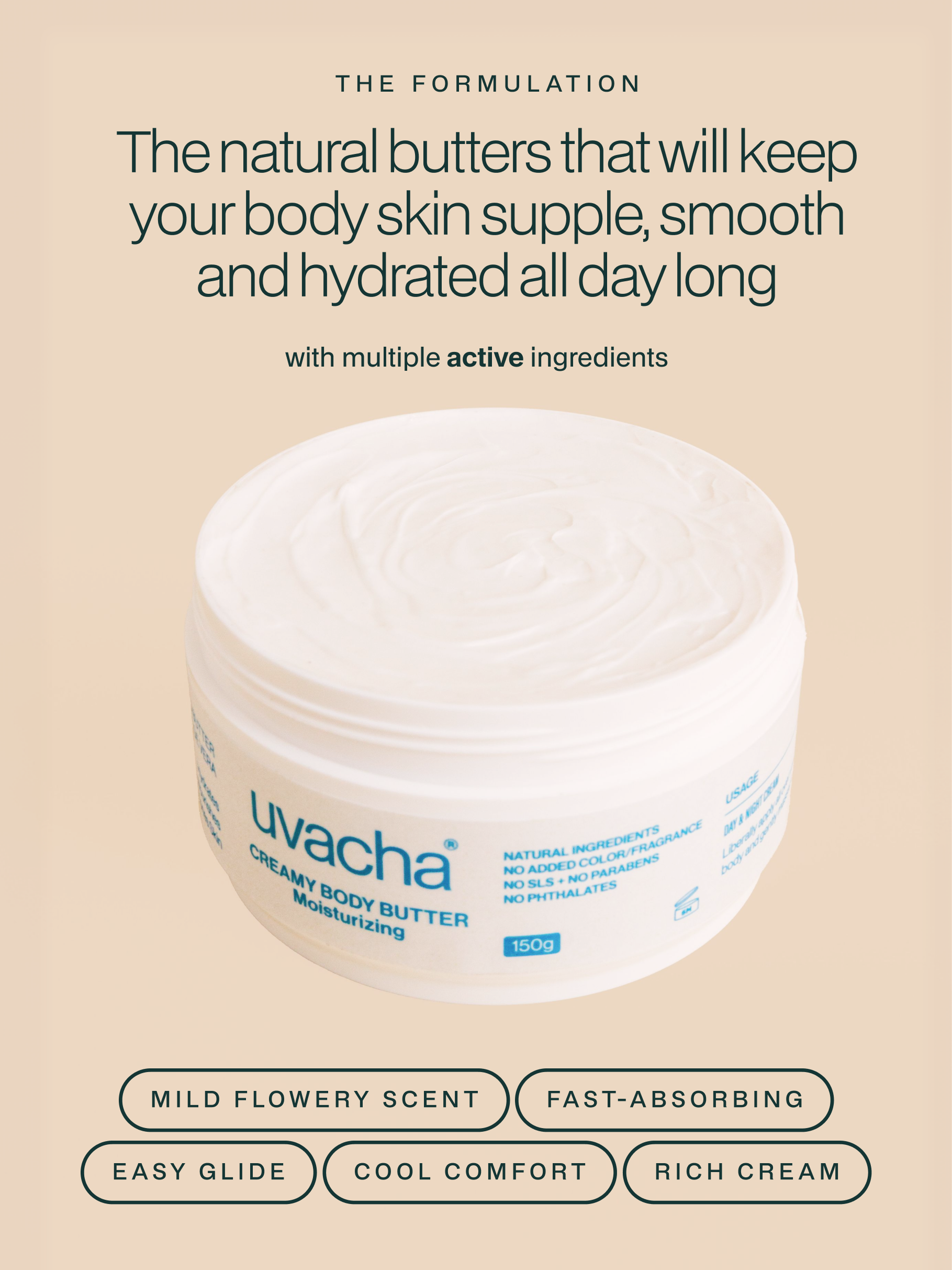CREAMY BODY BUTTER - Moisturizing