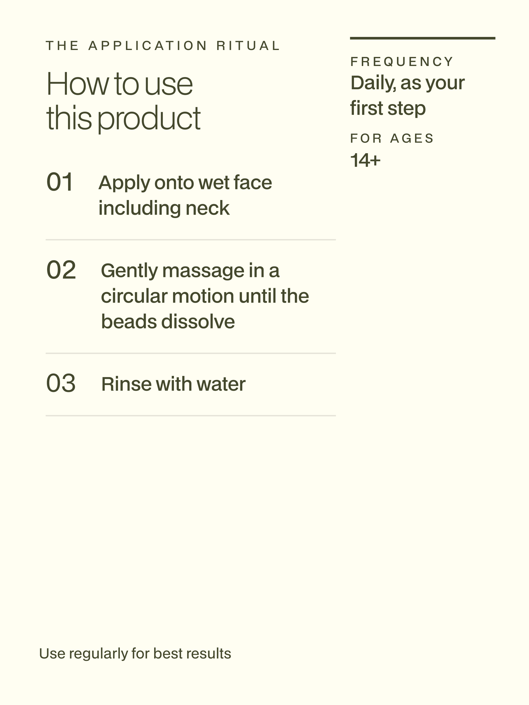 Neem & Teatree Face Wash with dissolving Activated Charcoal Beads