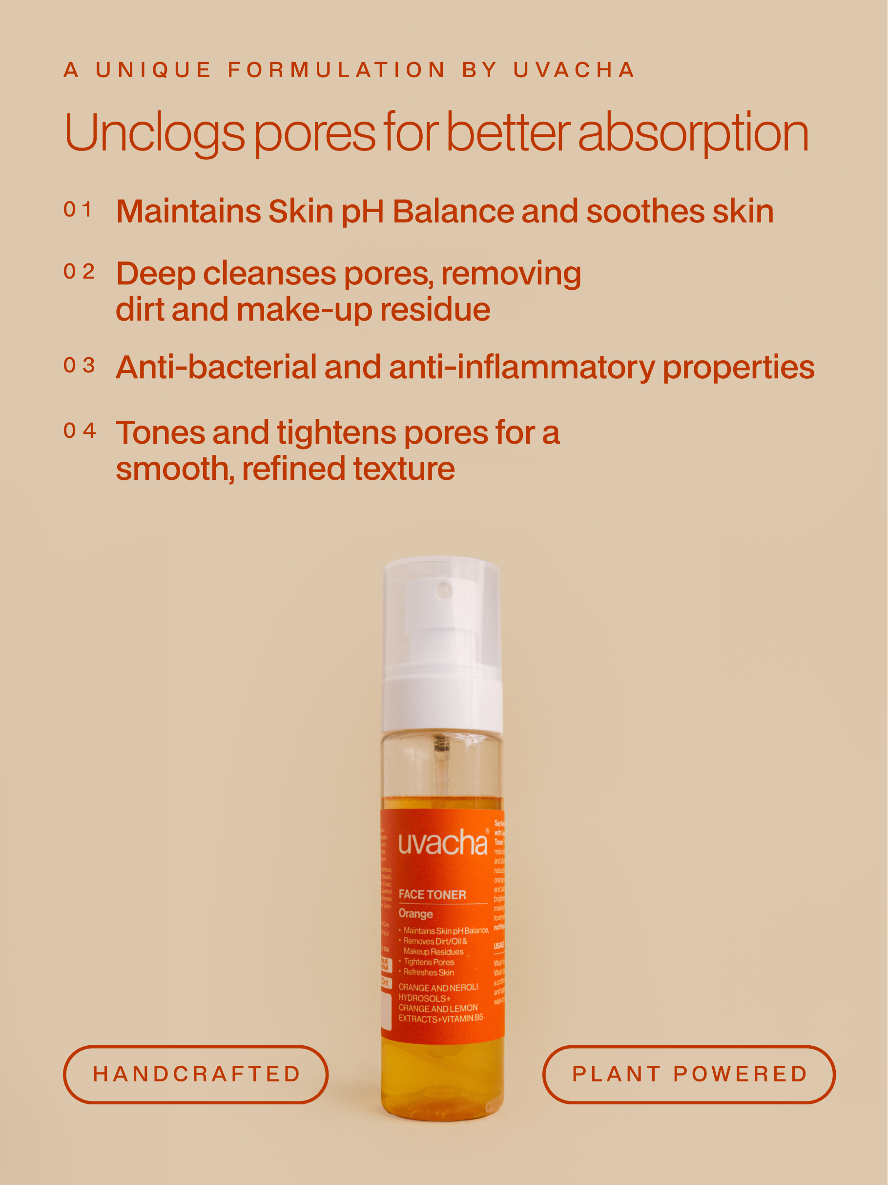 Orange Face Toner