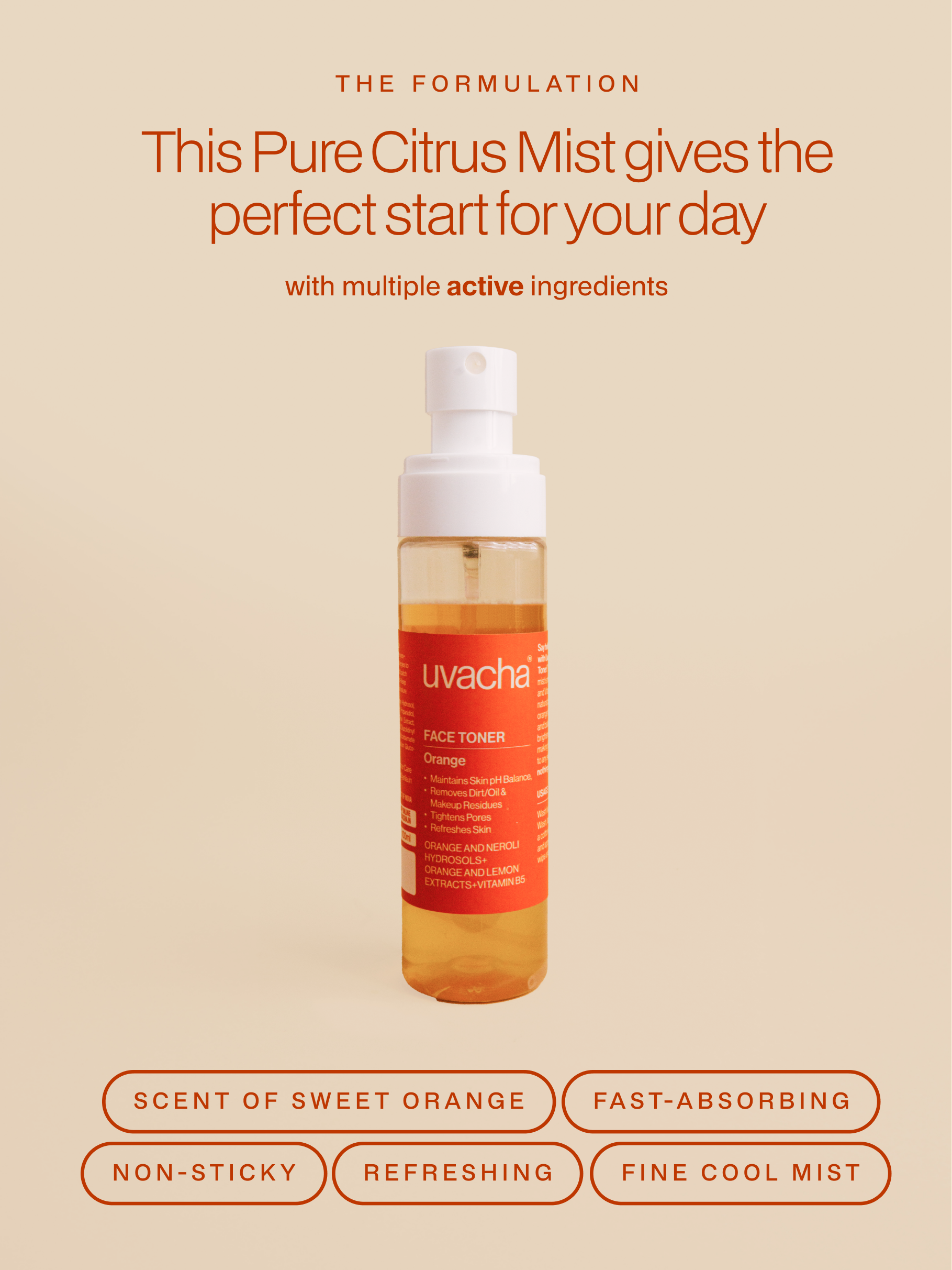 Orange Face Toner