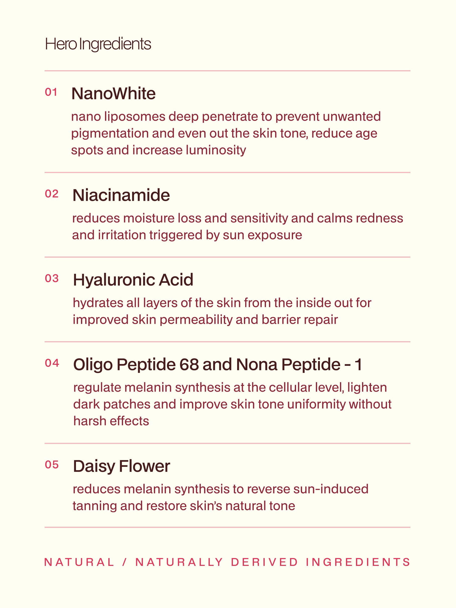 Pigmentation Face Serum