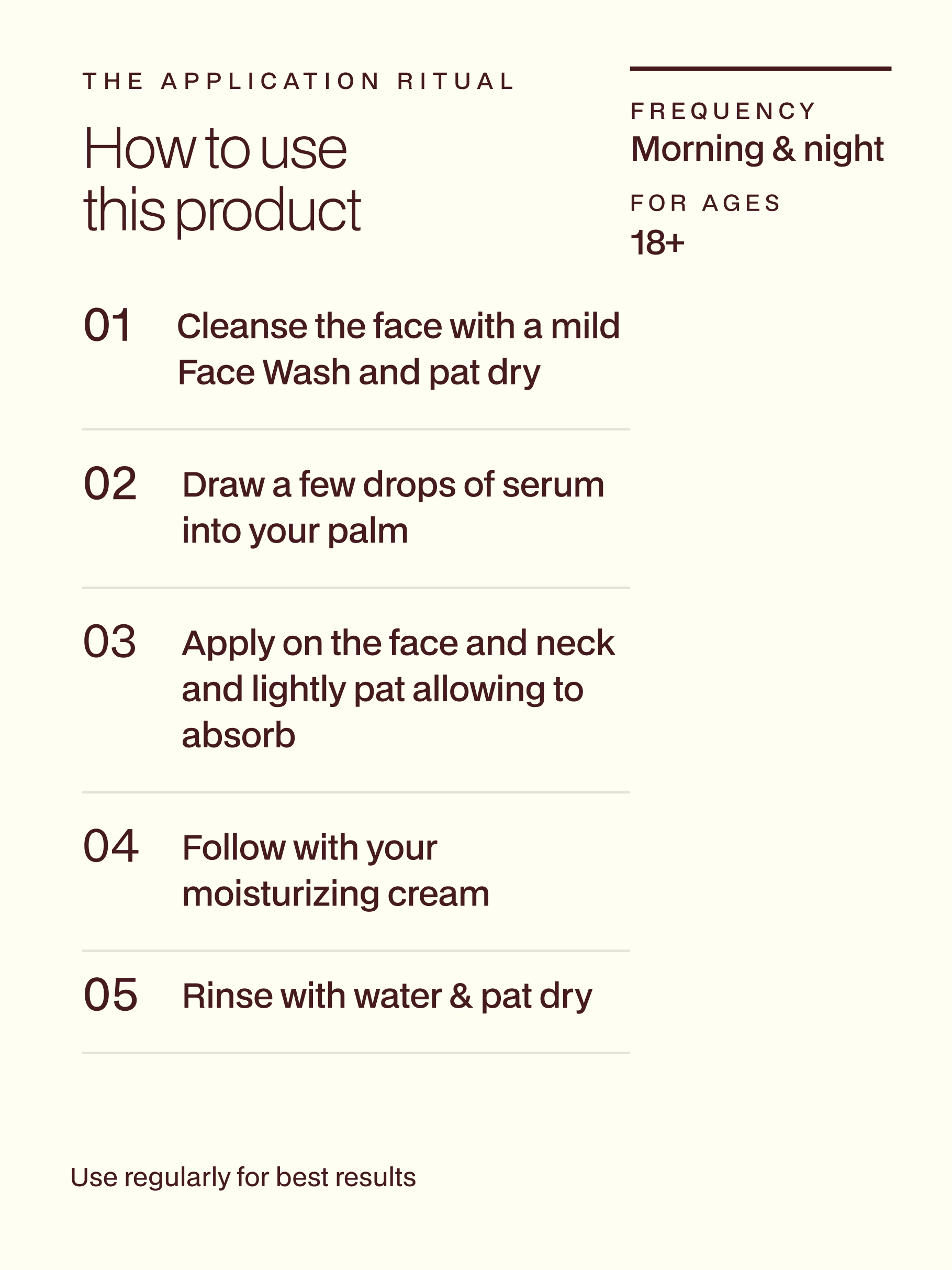 Pigmentation Face Serum