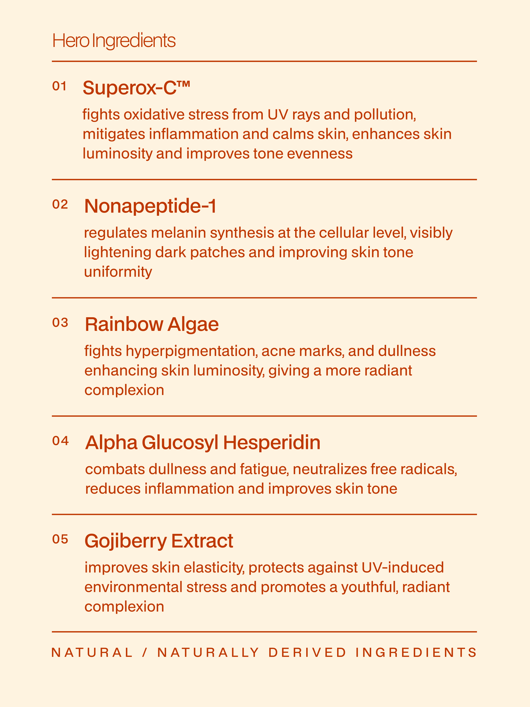Radiance and Glow Face Serum