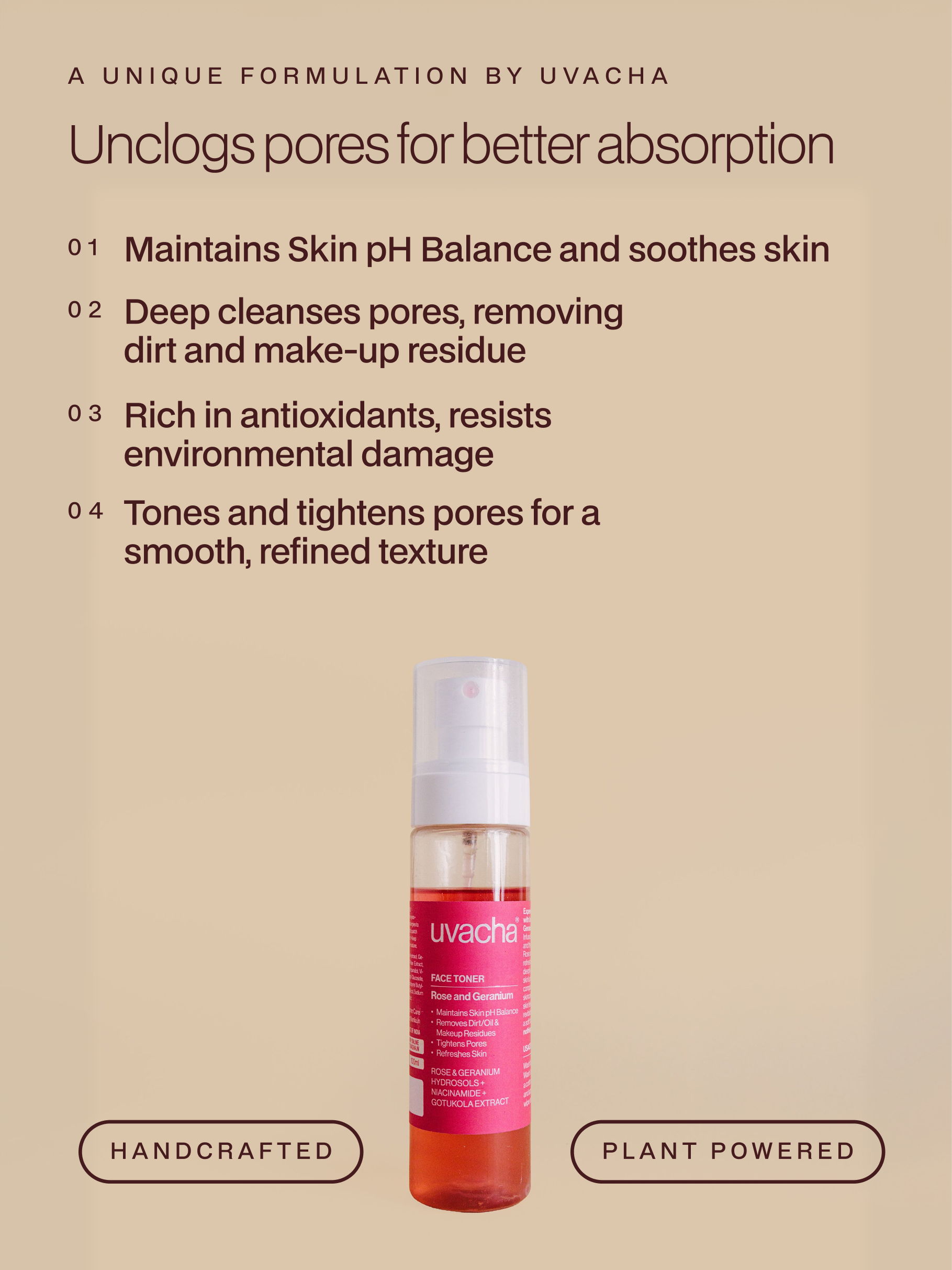 Rose & Geranium Face Toner