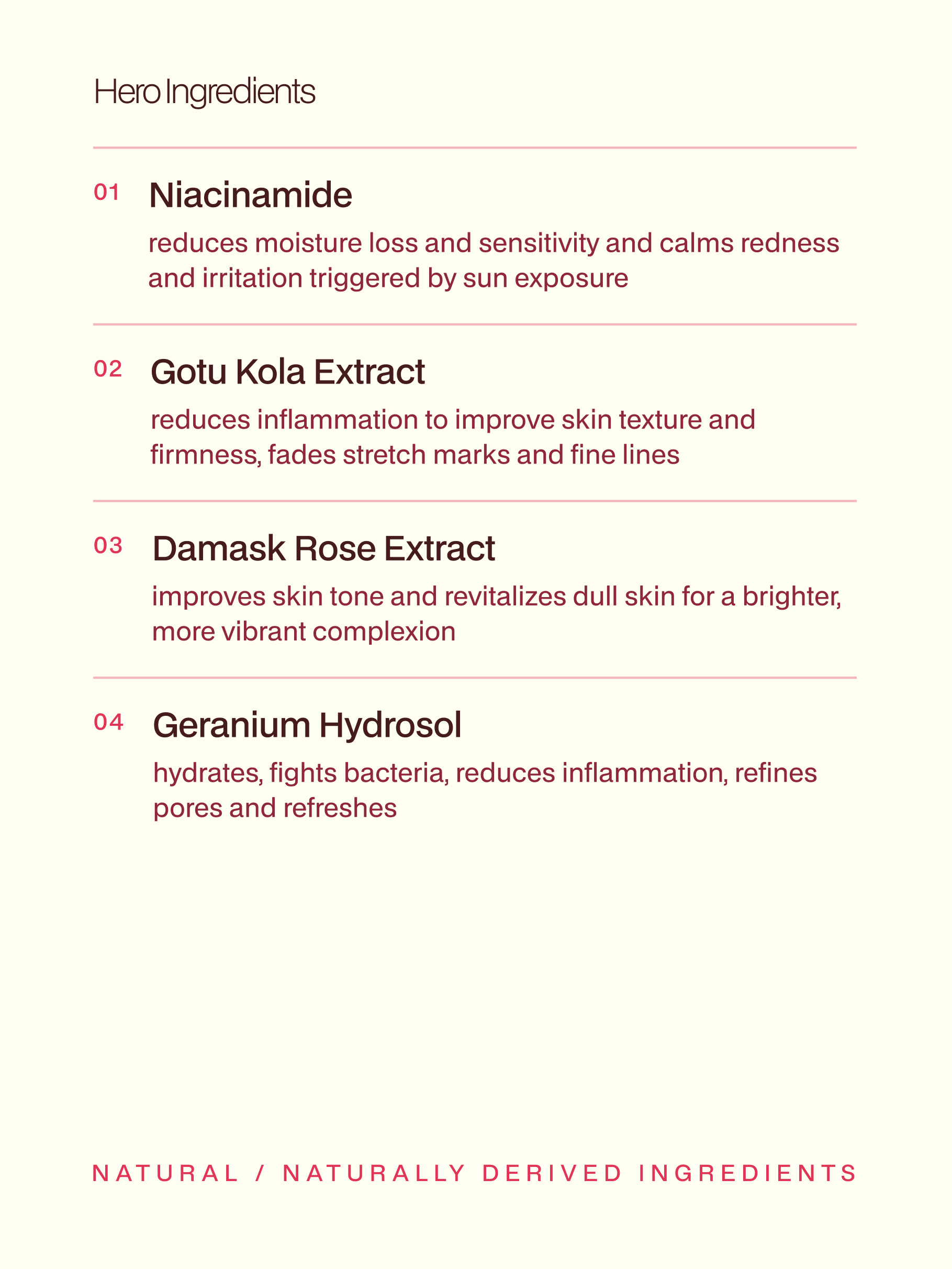 Rose & Geranium Face Toner